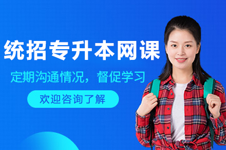 大连统招专升本线上班