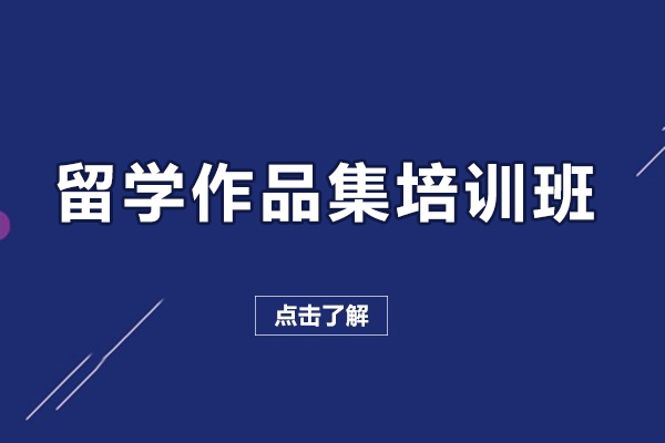 石家庄艺术留学作品集培训班-艺术留学作品集培训课程