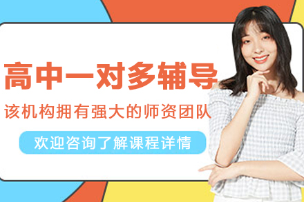 沈阳高中一对多辅导课程