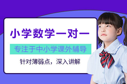 南昌小学数学一对一培训班