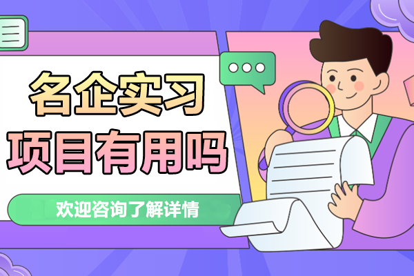 名企实习项目有用吗