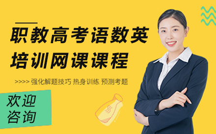 南京职教高考语数英培训网课课程