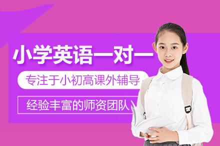 北京小学英语一对一培训班