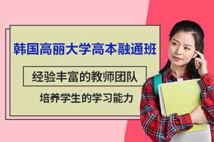 韩国高丽大学高本融通班