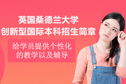 英国桑德兰大学创新型国际本科招生简章