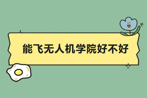 惠州能飞无人机学院好不好