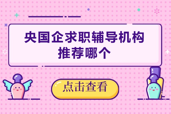 央国企求职辅导机构推荐哪个