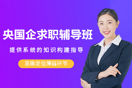 央国企求职辅导班