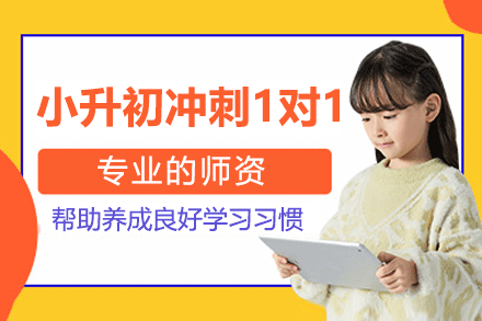 福州小升初冲刺一对一培训班