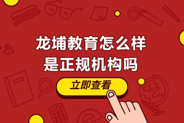 苏州龙埔教育怎么样-是正规机构吗