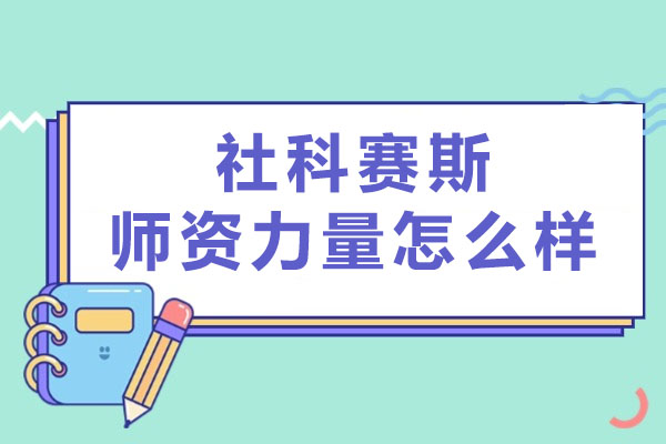 深圳社科赛斯师资力量怎么样