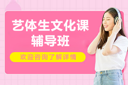 广州艺体生文化课辅导班