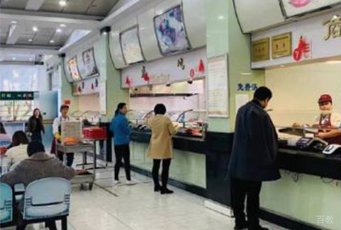 食堂环境图片