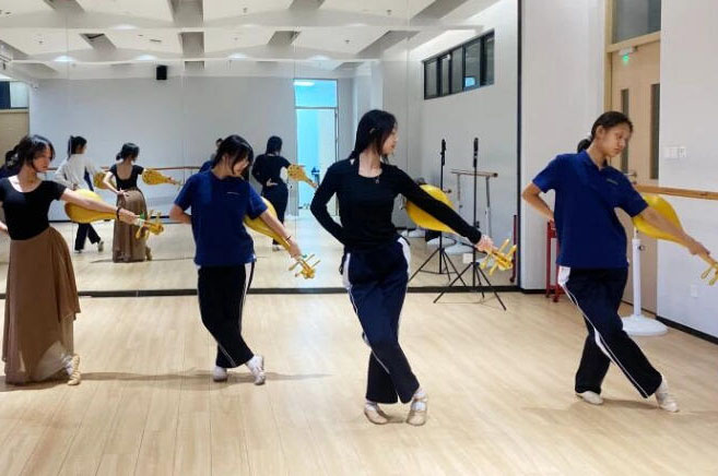 学校舞蹈室环境