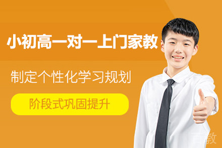 小初高一对一上门家教课程