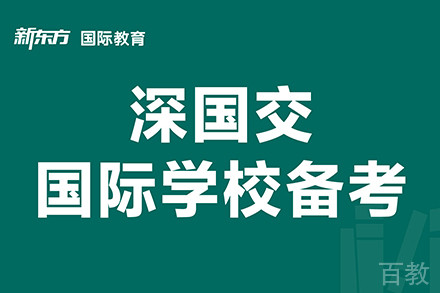 东莞深国交国际学校入学备考1对1辅导班