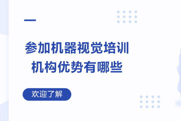 参加机器视觉培训机构优势有哪些-鸟叔机器视觉