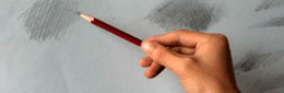 素描教学现场