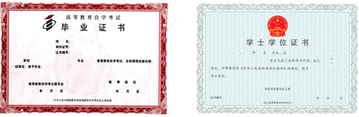 复旦大学行政管理专业证书样本