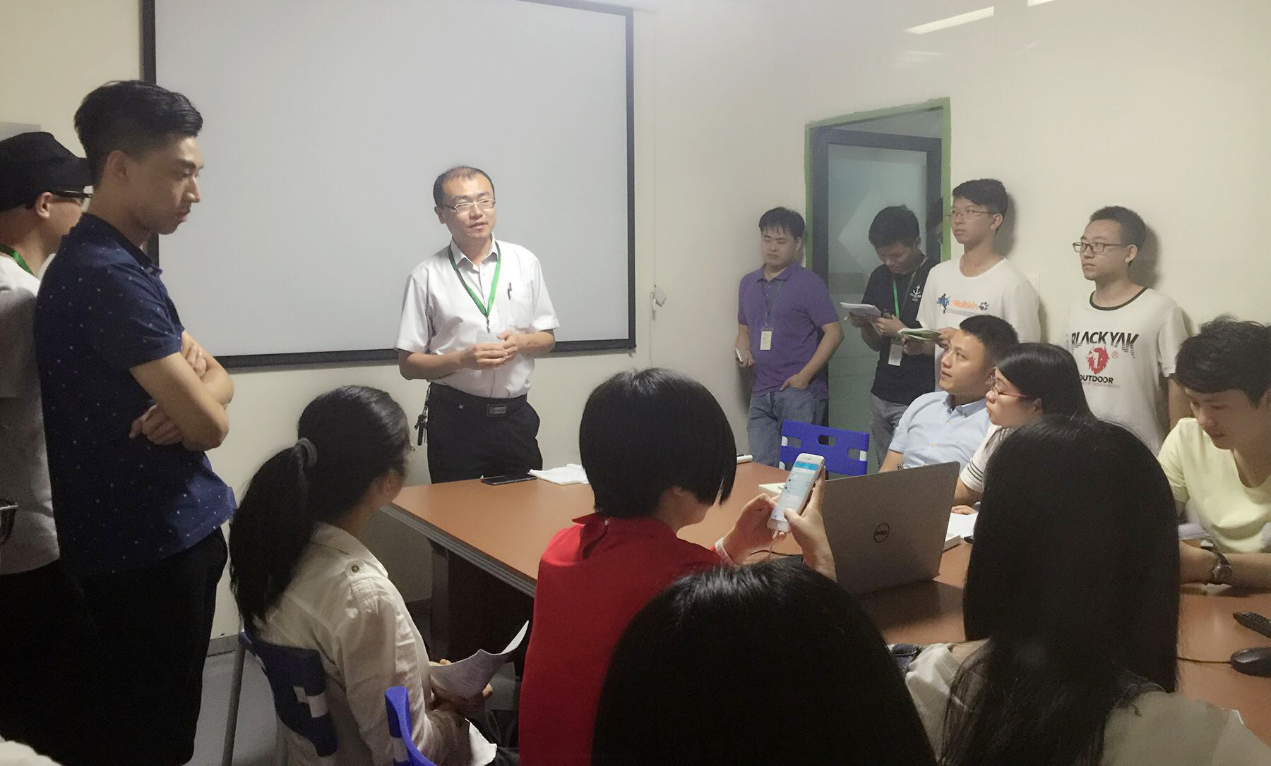 天琥教学现场