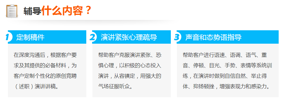 竞聘演讲教学场景