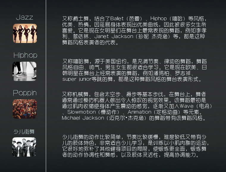 爵士舞课堂实拍